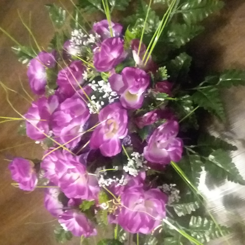 Cemetery flowery